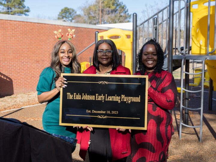 Early Learning Playground Ribbon Cutting Ceremony